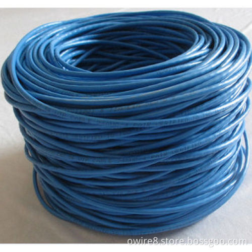 UTP Cat5e LAN Cable, 24AWG CCA Conductor LSZH Jacket, 100-120m Working DistanceNew